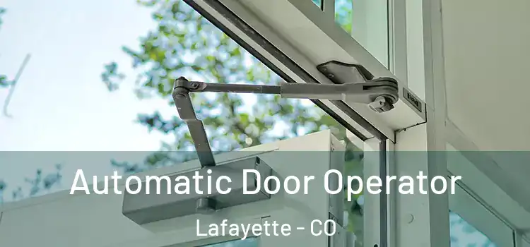 Automatic Door Operator Lafayette - CO