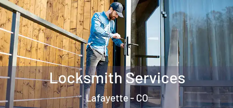 Locksmith Services Lafayette - CO
