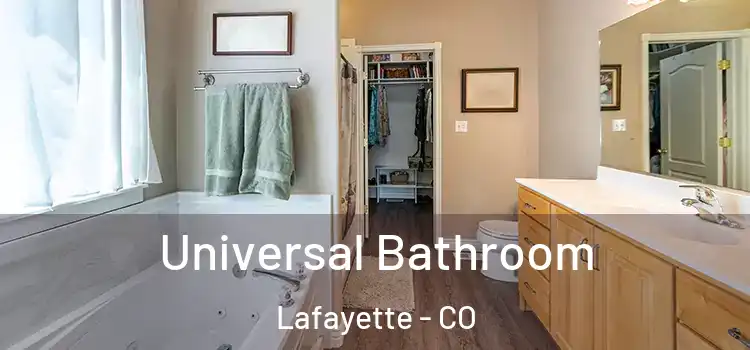 Universal Bathroom Lafayette - CO
